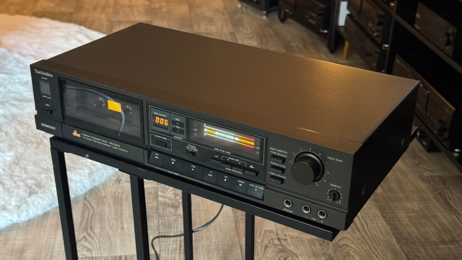 Technics rs-b405, Ophalen of Verzenden, Enkel, Overige merken, Tiptoetsen