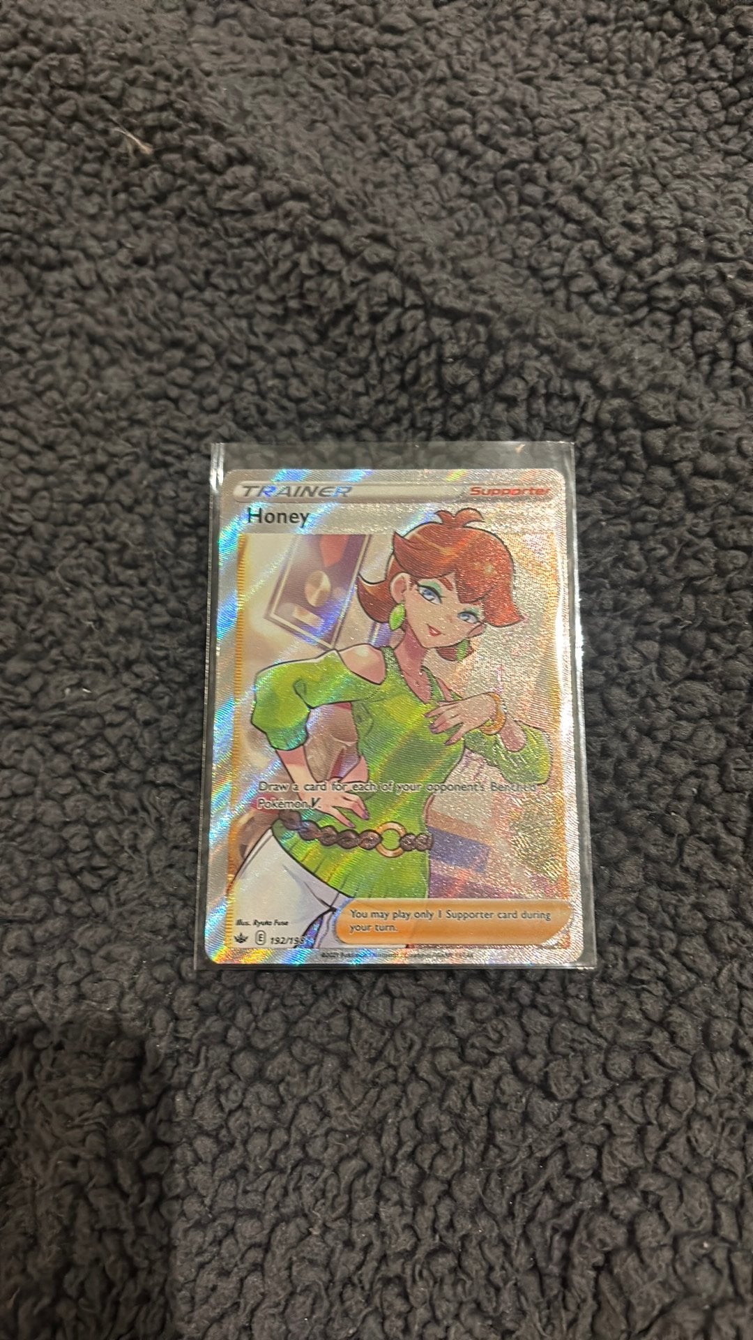 Honey pokemon kaart 192/198, Ophalen, Zo goed als nieuw