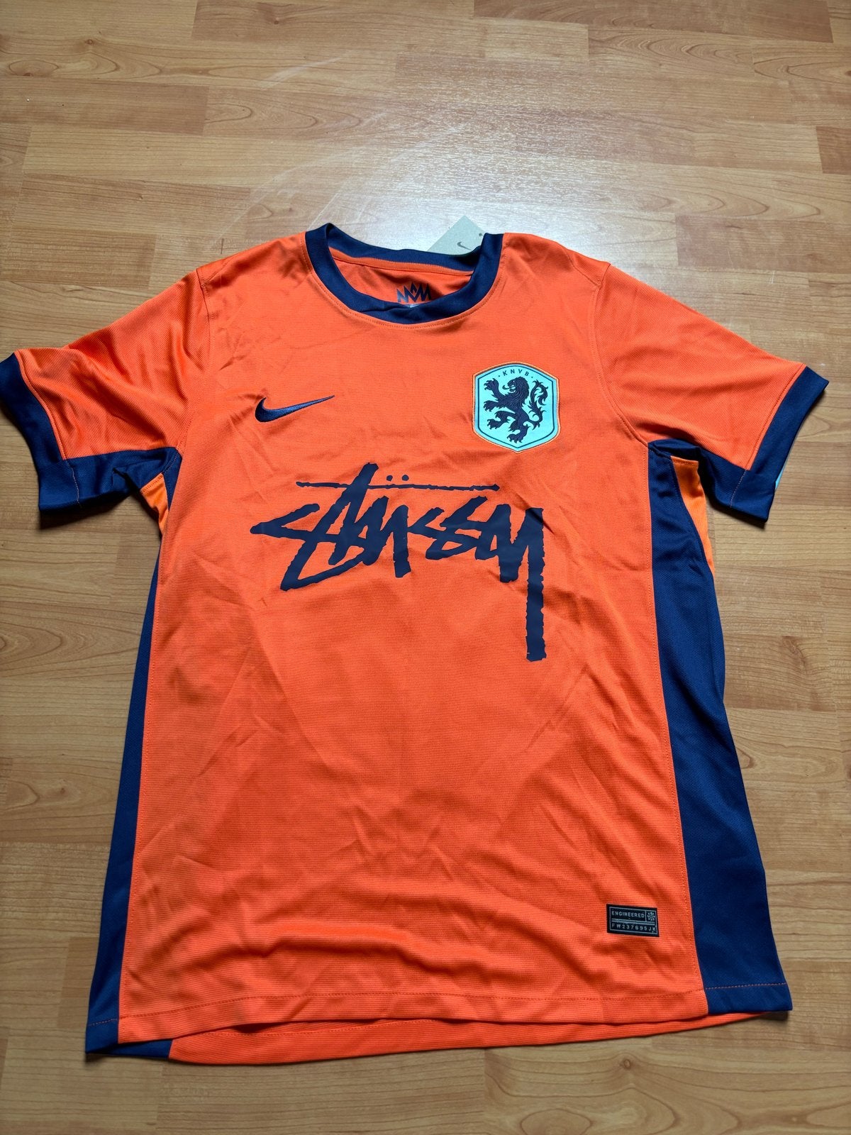 Nike x Stussy Oranje Voetbalshirt KNVB Maat M, Ophalen of Verzenden, Nieuw, Oranje, Overige typen