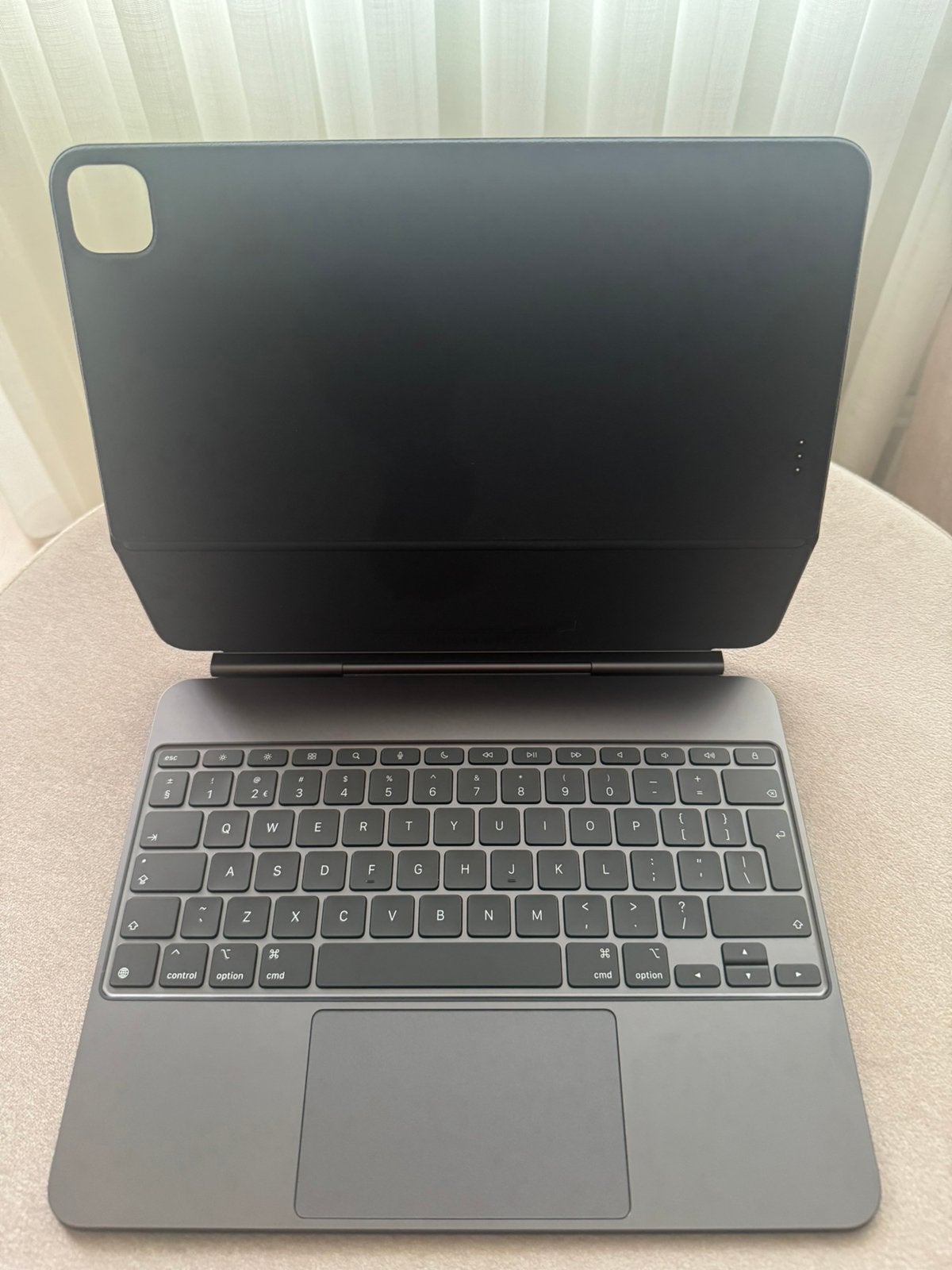 Apple Magic Keyboard iPad Pro 13" M4 (A2974) - Spacezwart⁠, Computers en Software, Apple iPads, 13 inch of meer, Apple iPad, Zwart