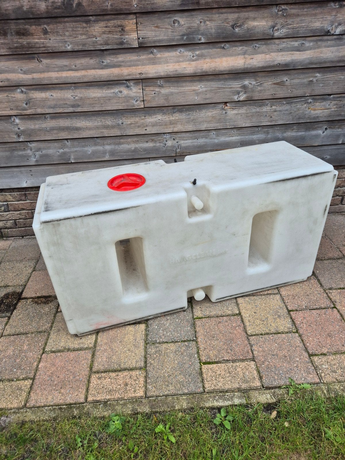 Haagclean tank met anti-klots schotten - 225 liter, Ophalen