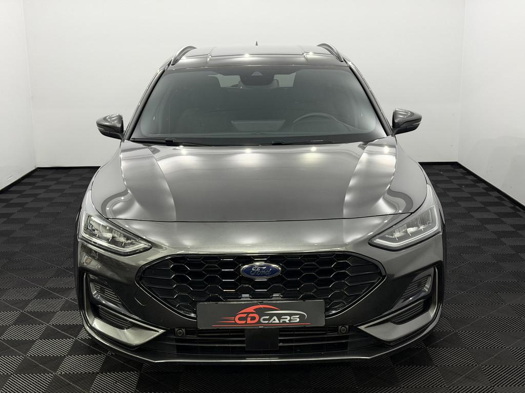 Ford Focus 1.0 EcoBoost Hybrid ST Line 155PK Clima, Camera,, Stof, Gebruikt, 19 km/l, 3 cilinders