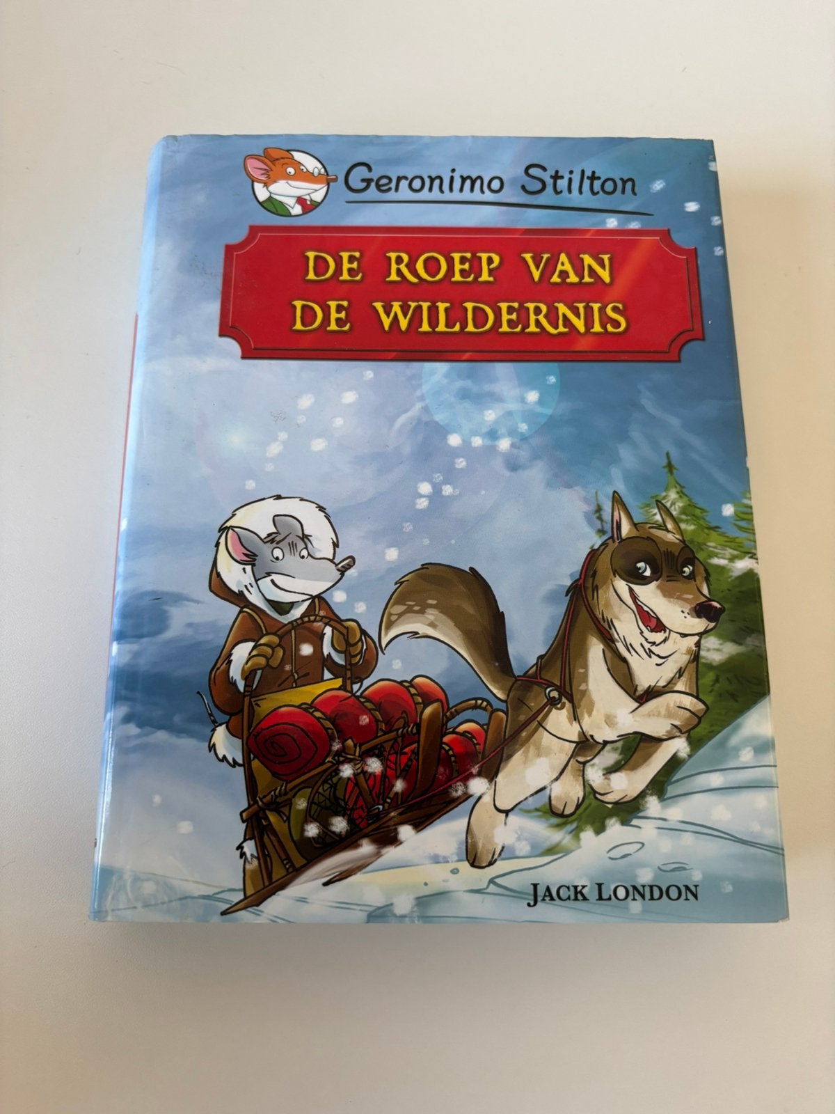 Geronimo Stilton - De roep van de wildernis, Ophalen of Verzenden, Zo goed als nieuw, Fictie