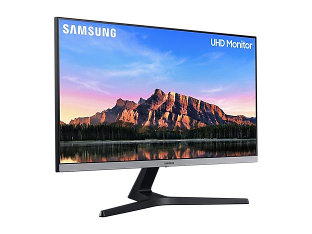 2x Samsung 28inch UHD 4K Monitor (U28R550UQ), HDMI, 60 Hz of minder, Ophalen, Gaming