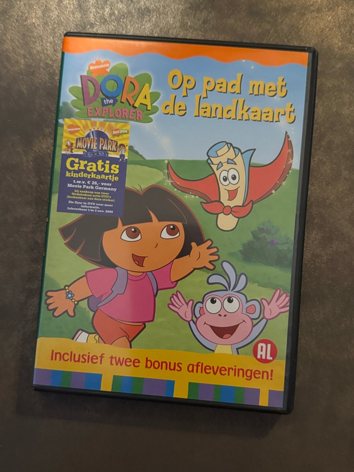 Dora the Explorer: Op pad met de landkaart DVD, Animatie, Alle leeftijden, Tv-serie, Gebruikt