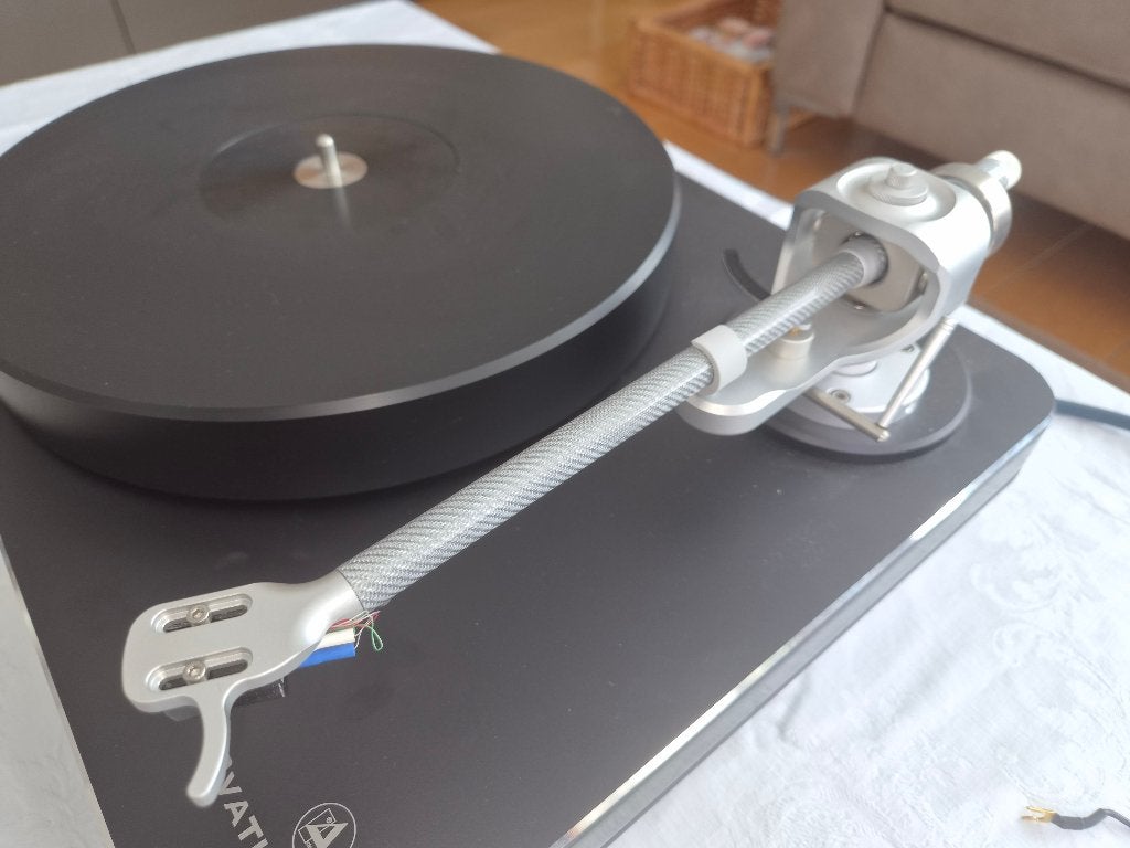 Clearaudio Ovation high-end platenspeler+Talisman MC+stofkap, Audio, Tv en Foto, Platenspelers, Ophalen, Zo goed als nieuw, Platenspeler
