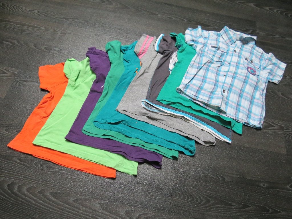 Shirts korte mouw maat 98, Kinderen en Baby's, Kinderkleding | Maat 98, Ophalen of Verzenden, Zo goed als nieuw, Jongen, Shirt of Longsleeve