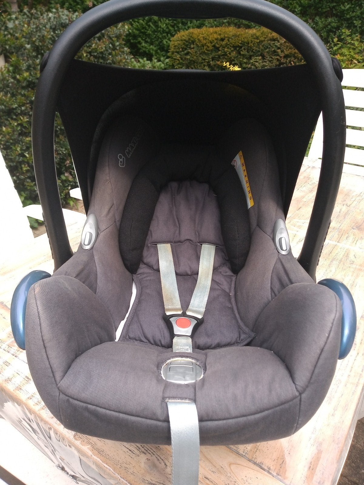 Maxi cosi, autostoel, meerijdplank, luiertas, etc, Ophalen