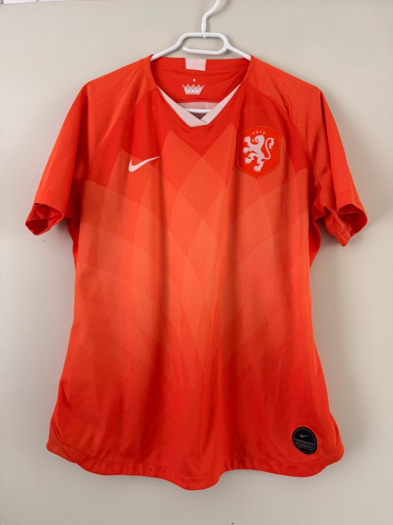 Nike KNVB Oranje Leeuwinnen Thuisshirt - Maat XL (eerder L), Maat 42/44 (L), Oranje, Ophalen of Verzenden, Zo goed als nieuw