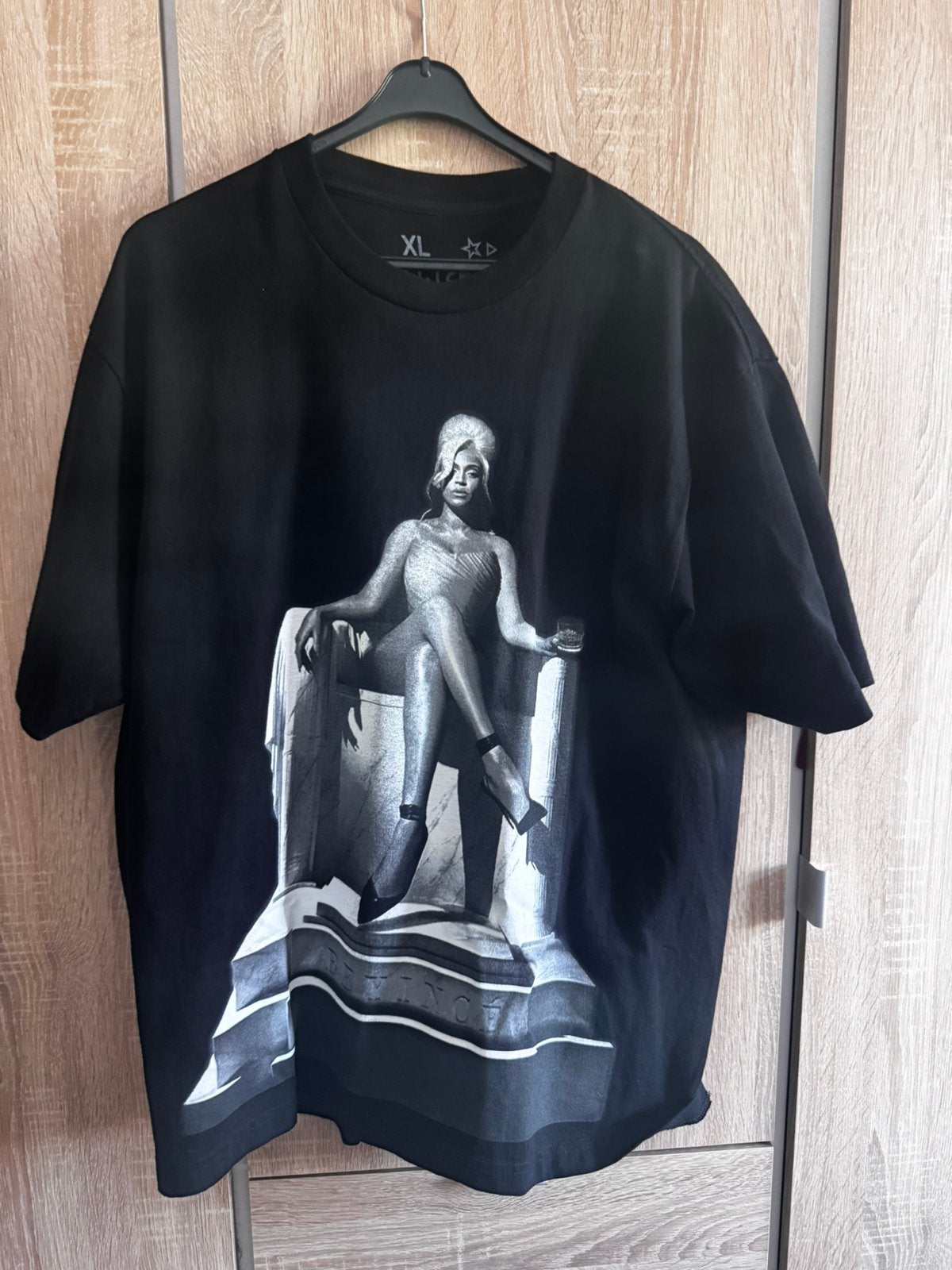 Beyonce cowboy carter tour merch shirt in maat XL, Ophalen of Verzenden, Zo goed als nieuw, Maat 56/58 (XL), Zwart