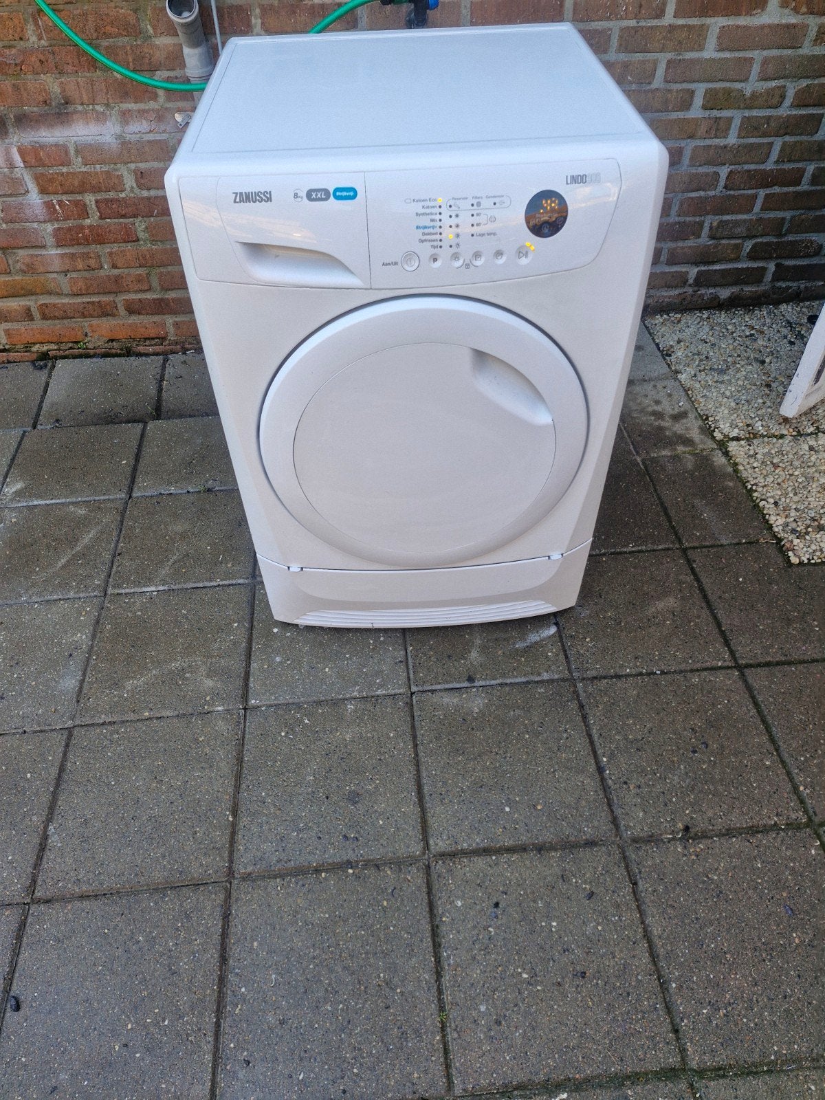 ZANUSSI condens WASDROGER, Witgoed en Apparatuur, 8 tot 10 kg, Ophalen of Verzenden, Zo goed als nieuw, Voorlader