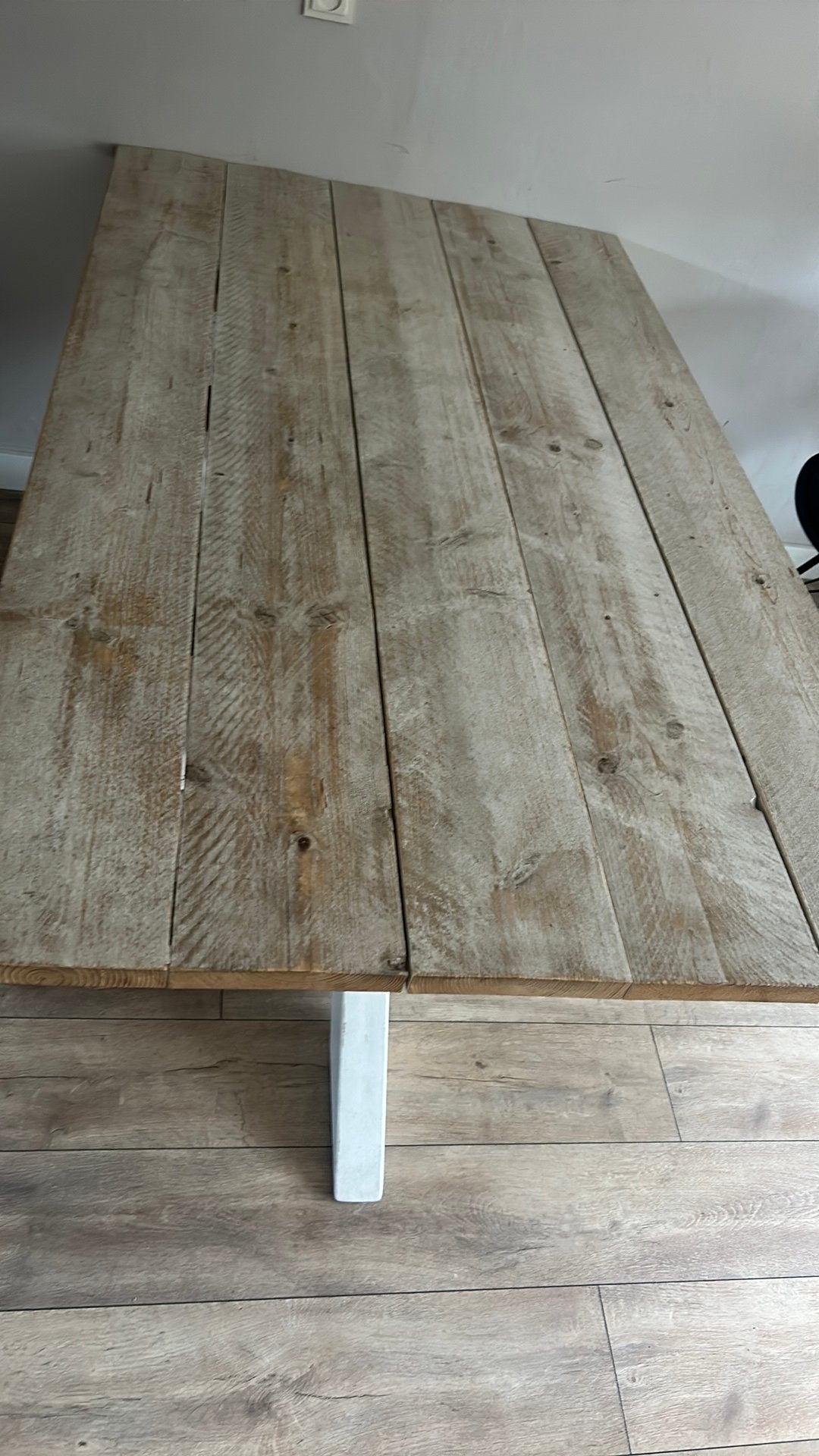 Eetkamertafel, Ophalen, Gebruikt, 50 tot 100 cm, Vijf personen of meer