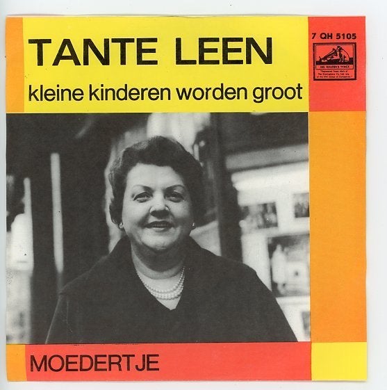 Single van Tante Leen uit 1967 ***, Gebruikt, 7 inch, Ophalen of Verzenden, Levenslied of Smartlap