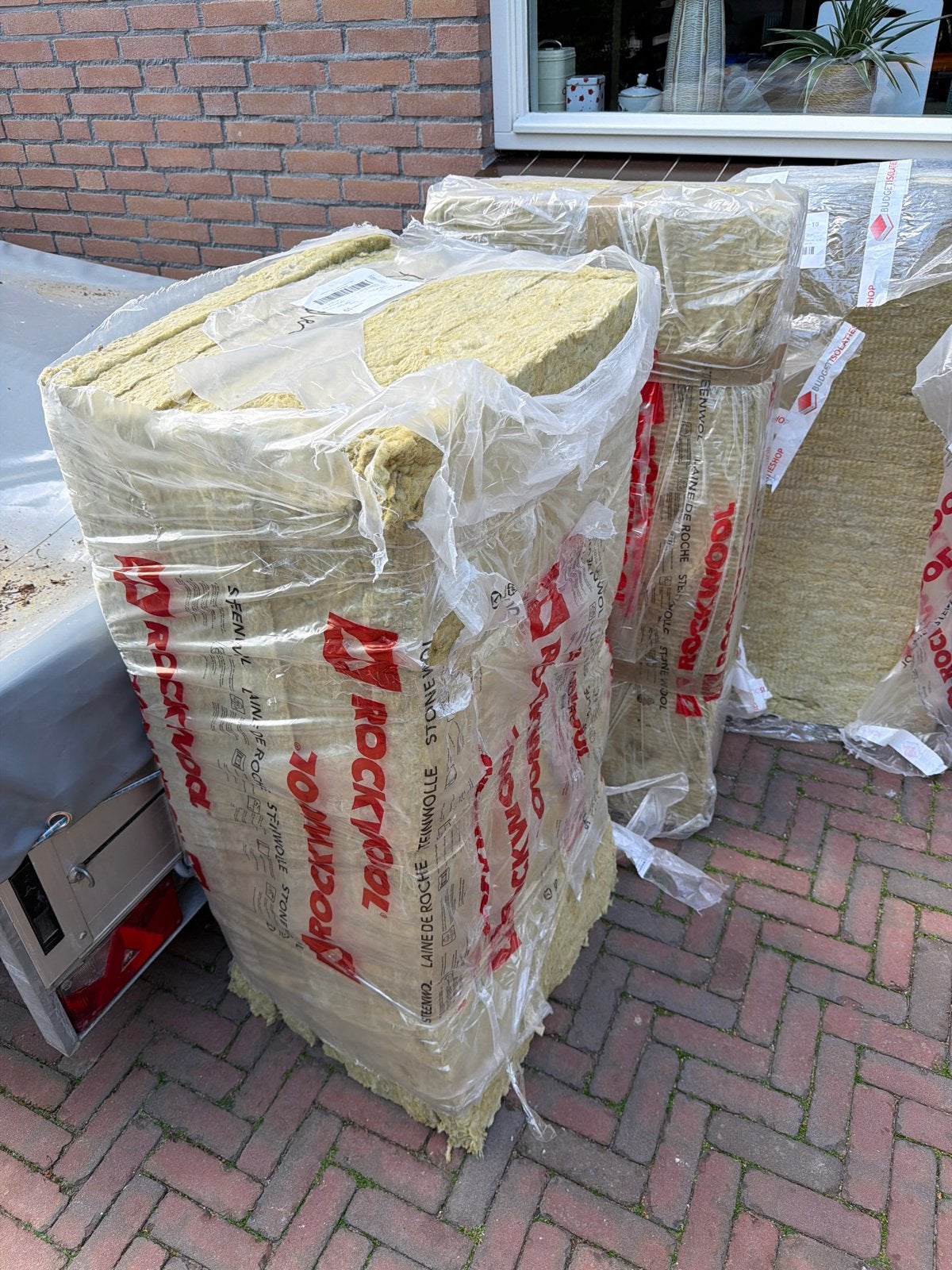 Rockwool Steenwol en PIR/Tempex Isolatieplaten, Ophalen, Dakisolatie, 4 tot 8 cm, Nieuw