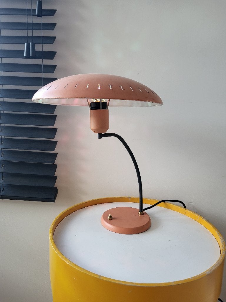 Vintage louis Kalff bureaulamp, model Junior,, Ophalen of Verzenden