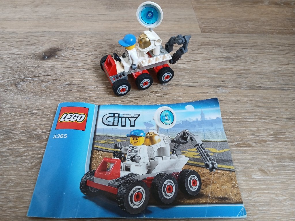 Lego City 3365 Ruimteschip maanbuggy, Lego, Compleet, Ophalen of Verzenden, Complete set