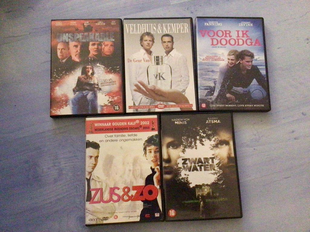Diverse dvd’s beginnend met de letter U/ V/Z, Alle leeftijden, Ophalen of Verzenden, Zo goed als nieuw
