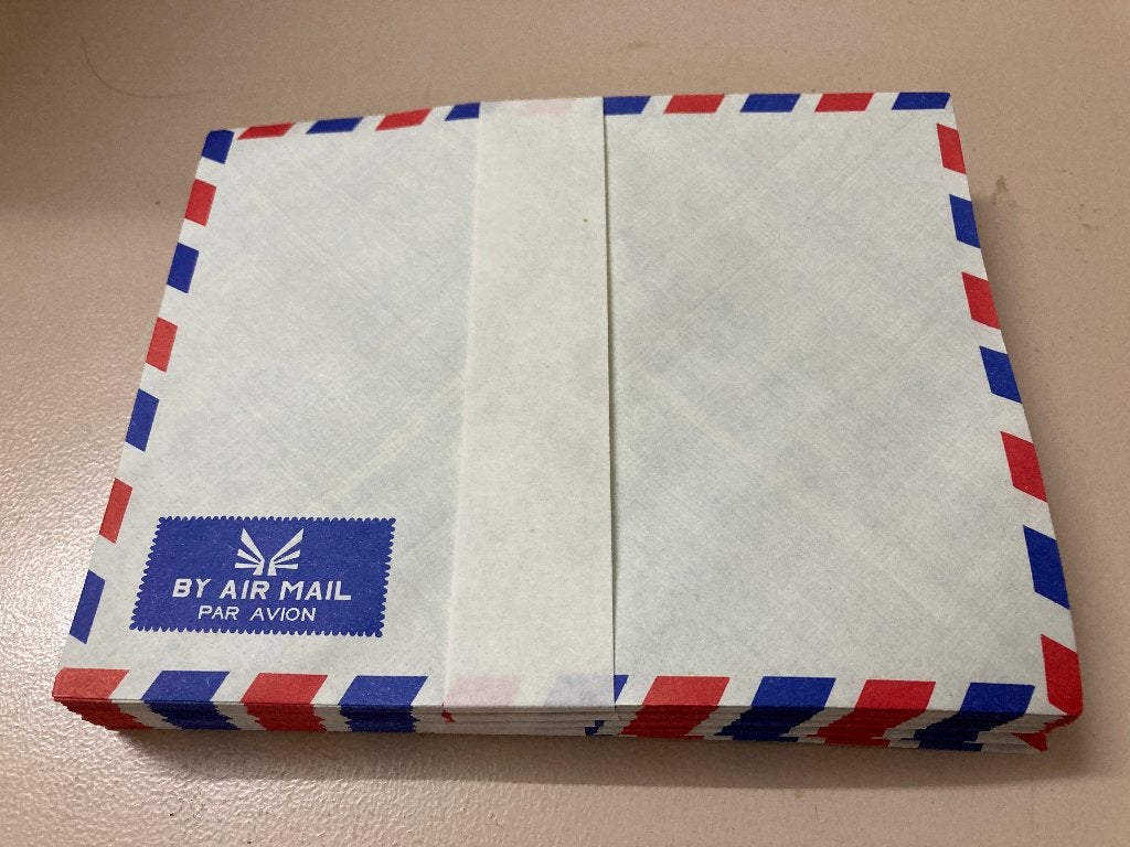✅ Partij Luchtpost enveloppen / Airmail envelop NIEUW, Ophalen of Verzenden, Envelop