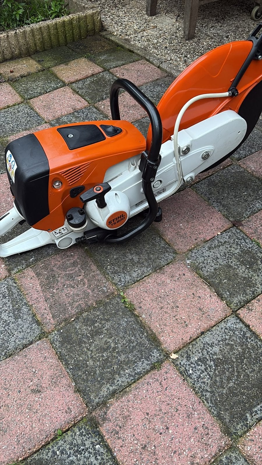 Stihl TS800 Bandenzaag 2024 - Zo goed als nieuw, Doe-het-zelf en Verbouw, Ophalen of Verzenden, Zo goed als nieuw, Overige typen