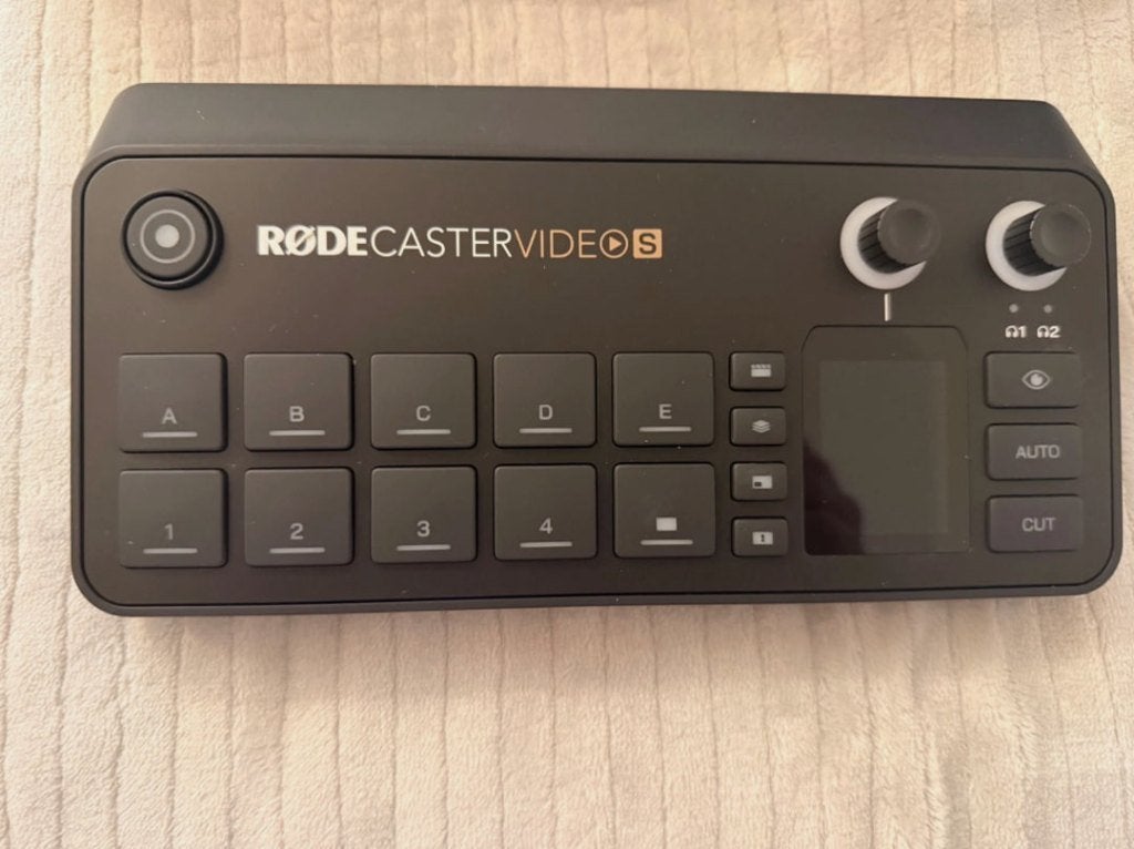 RØDE RODECaster Video S, Audio, Tv en Foto, Ophalen of Verzenden, Zo goed als nieuw, Video