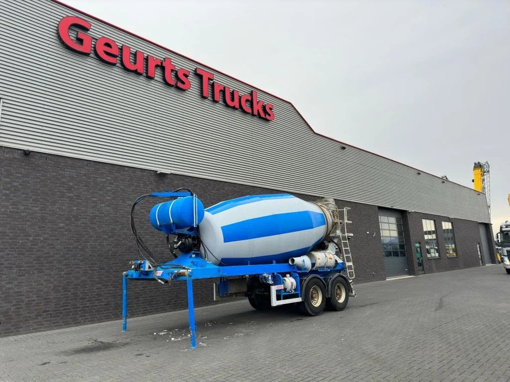 De Buf 2-ASSIGE 10M3 CONCRETE MIXER/MISCHER/MIXER (bj 2006), Blauw, Overige brandstoffen, Bedrijf, Aanhangers en Opleggers