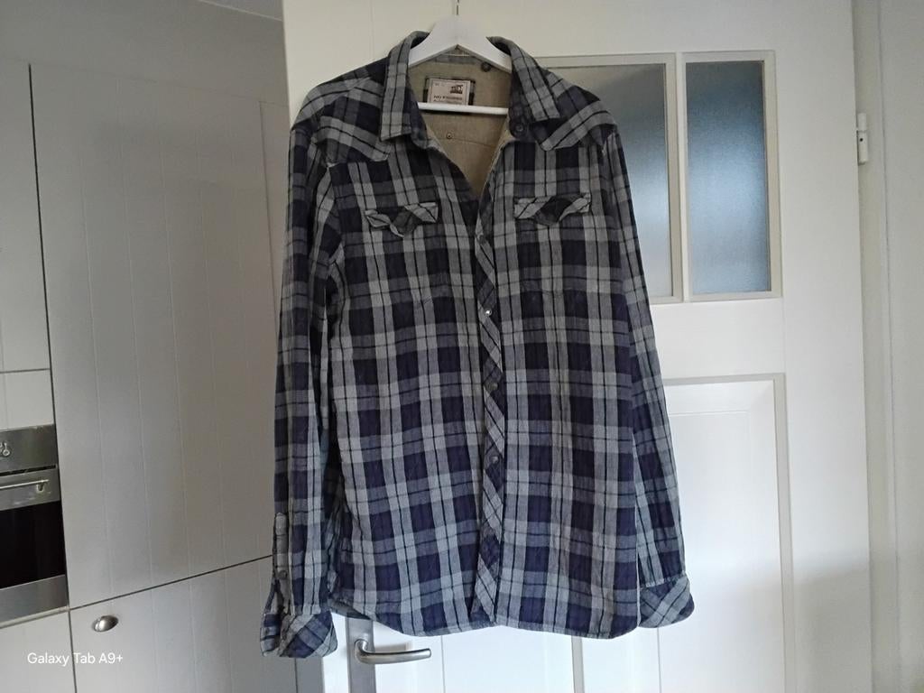BLOUSE        NO  EXCESS       MAAT       L, Ophalen of Verzenden, Zo goed als nieuw, Blauw