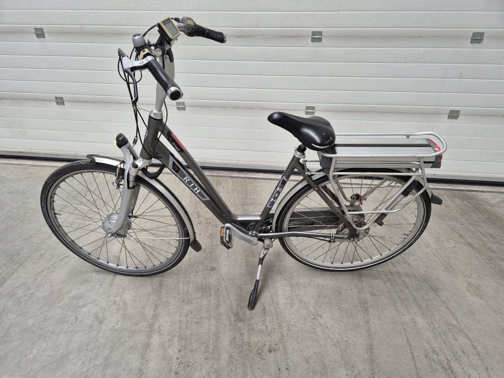 RIH Omega elektrische damesfiets, Minder dan 30 km per accu, Gebruikt, 47 tot 51 cm, Ophalen