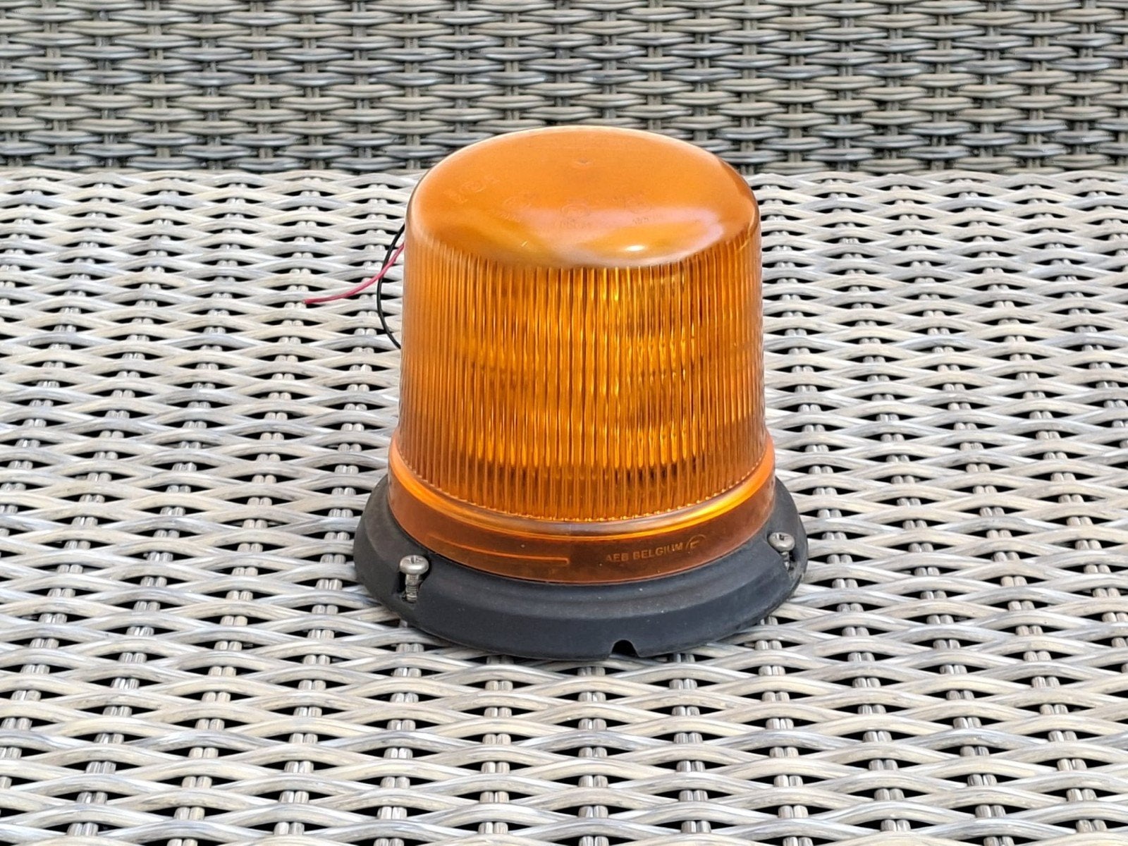 Axixtech B14 led flitslamp zwaailicht zwaailamp oranje, Ophalen, Gebruikt, Overige merken, Verlichting