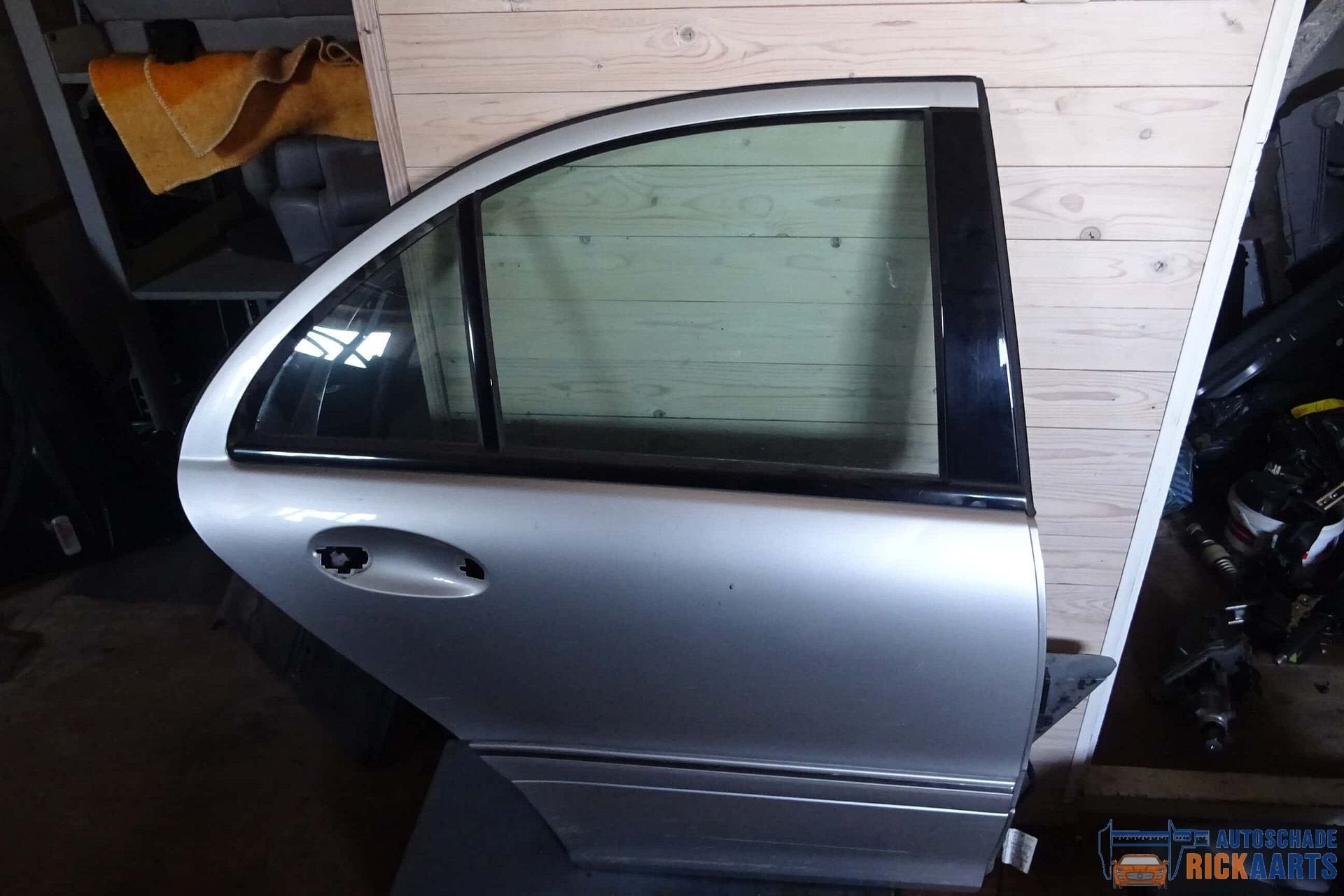 mercedes benz c klasse w203 rechts achter portier compleet m, Ophalen, Gebruikt, -, Deur