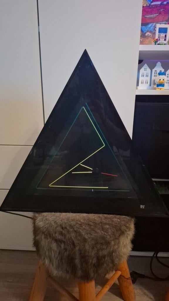 Driehoek klok, Ophalen, Gebruikt, Wandklok