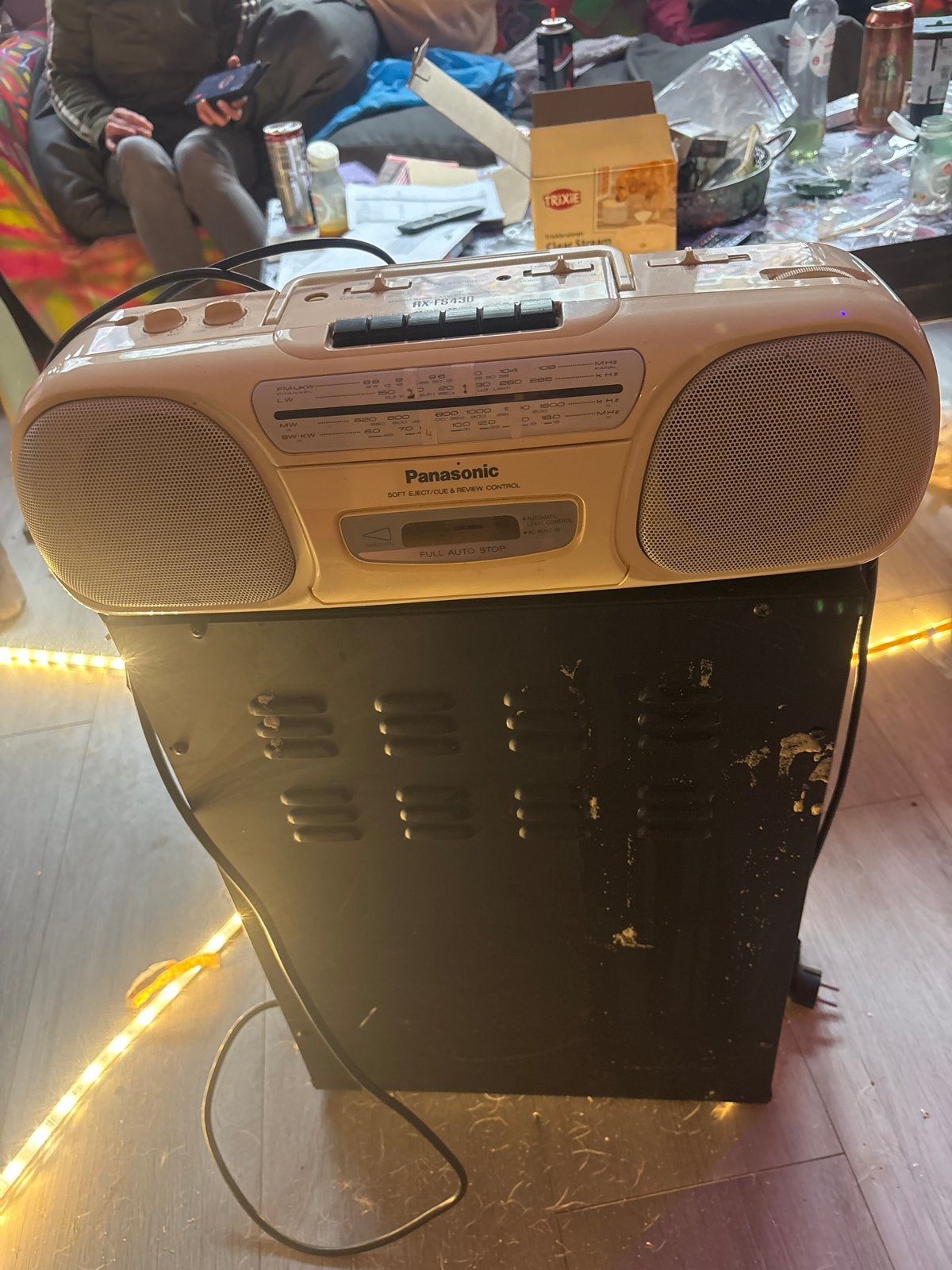Vintage Panasonic RX-F430 Radio Cassette Recorder, Ophalen of Verzenden, Gebruikt, Radio