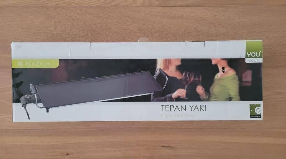Teppan yaki grill XL 70 x 23 cm, Ophalen of Verzenden, Nieuw, Tafelgrill