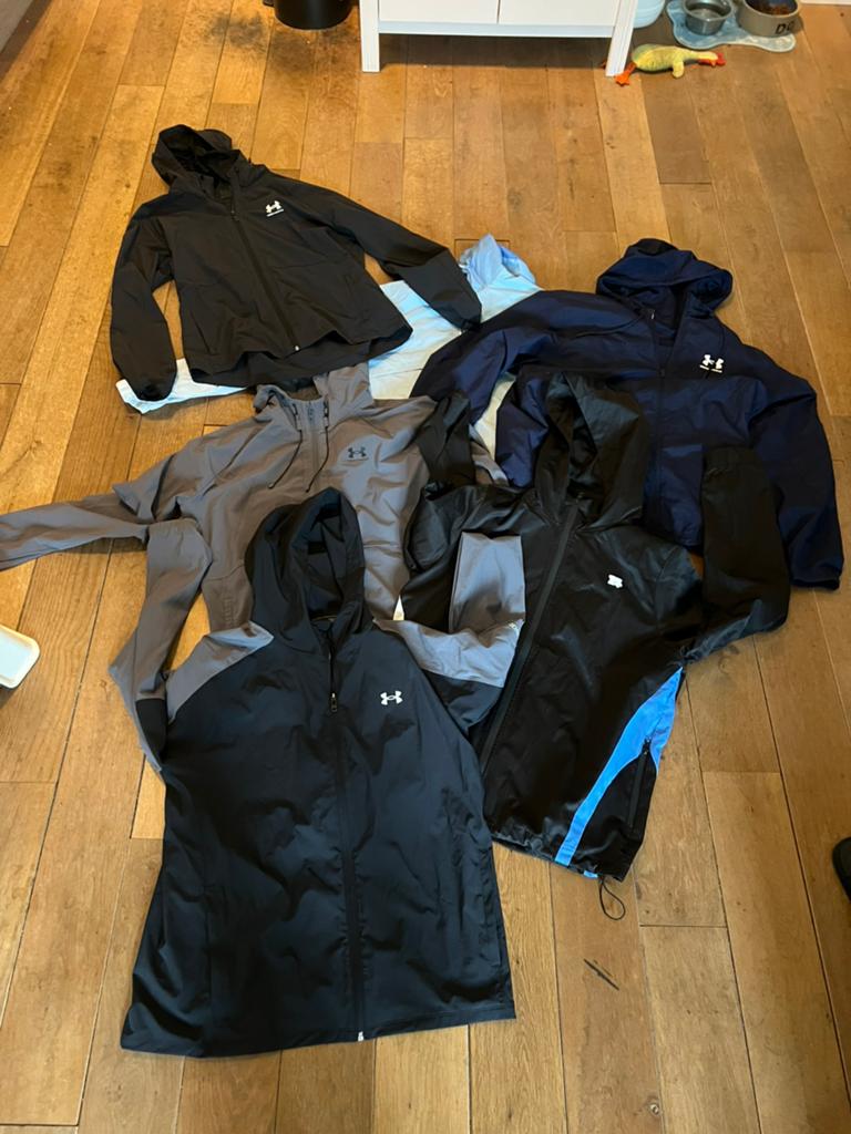 Hele bundel Under armour, Young stunner  en trapstar zippers, Ophalen of Verzenden, Nieuw, Maat 56/58 (XL), Zwart