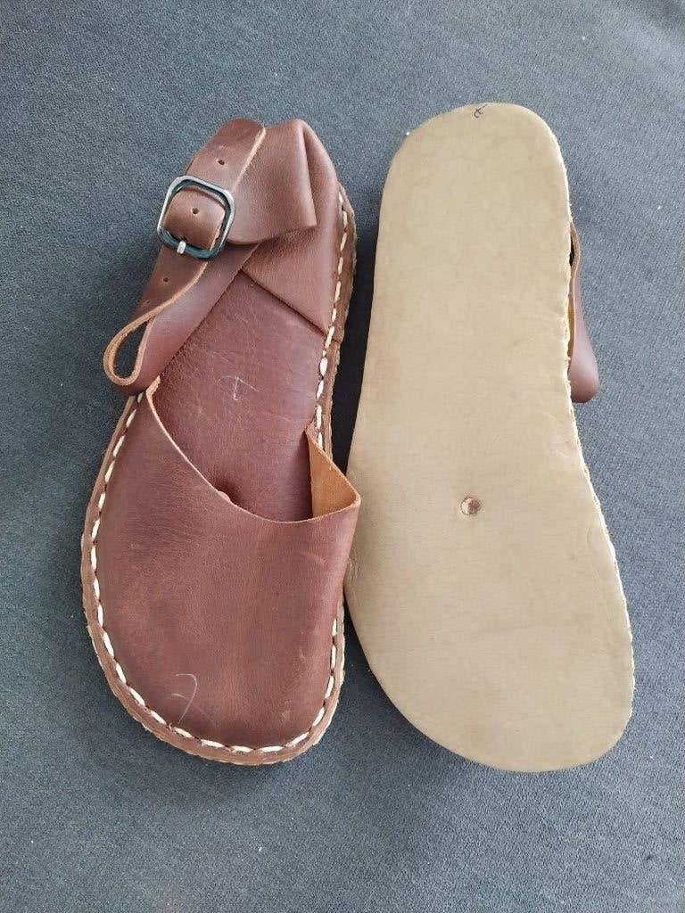 Leren barefoot schoenen met aardingsplug, Bruin, Nieuw, Ophalen of Verzenden, Sneakers of Gympen