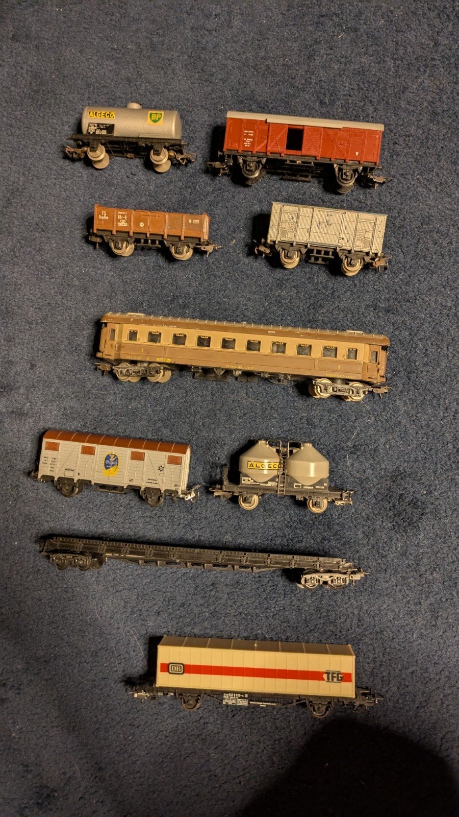 Diverse Lima wagons - Ophalen, Hobby en Vrije tijd, Modeltreinen | Overige schalen, Gebruikt, Gelijkstroom, Wagon, Ophalen