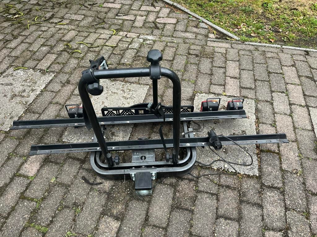 Trekhaak fietsendrager voor 2 fietsen, Ophalen of Verzenden, 2 fietsen, Gebruikt, Trekhaakdrager