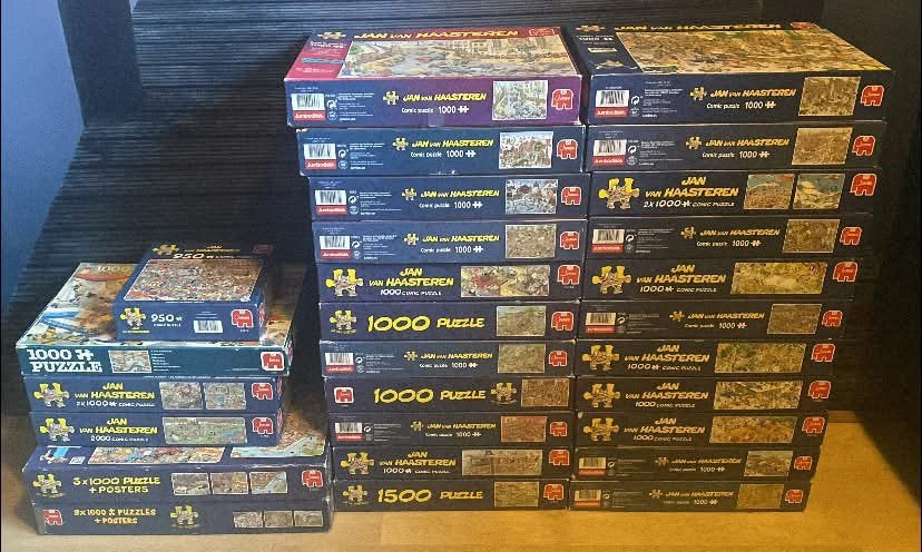 Jan van Haasteren van 950 t/m 2000 stukjes, Ophalen of Verzenden, 500 t/m 1500 stukjes, Zo goed als nieuw