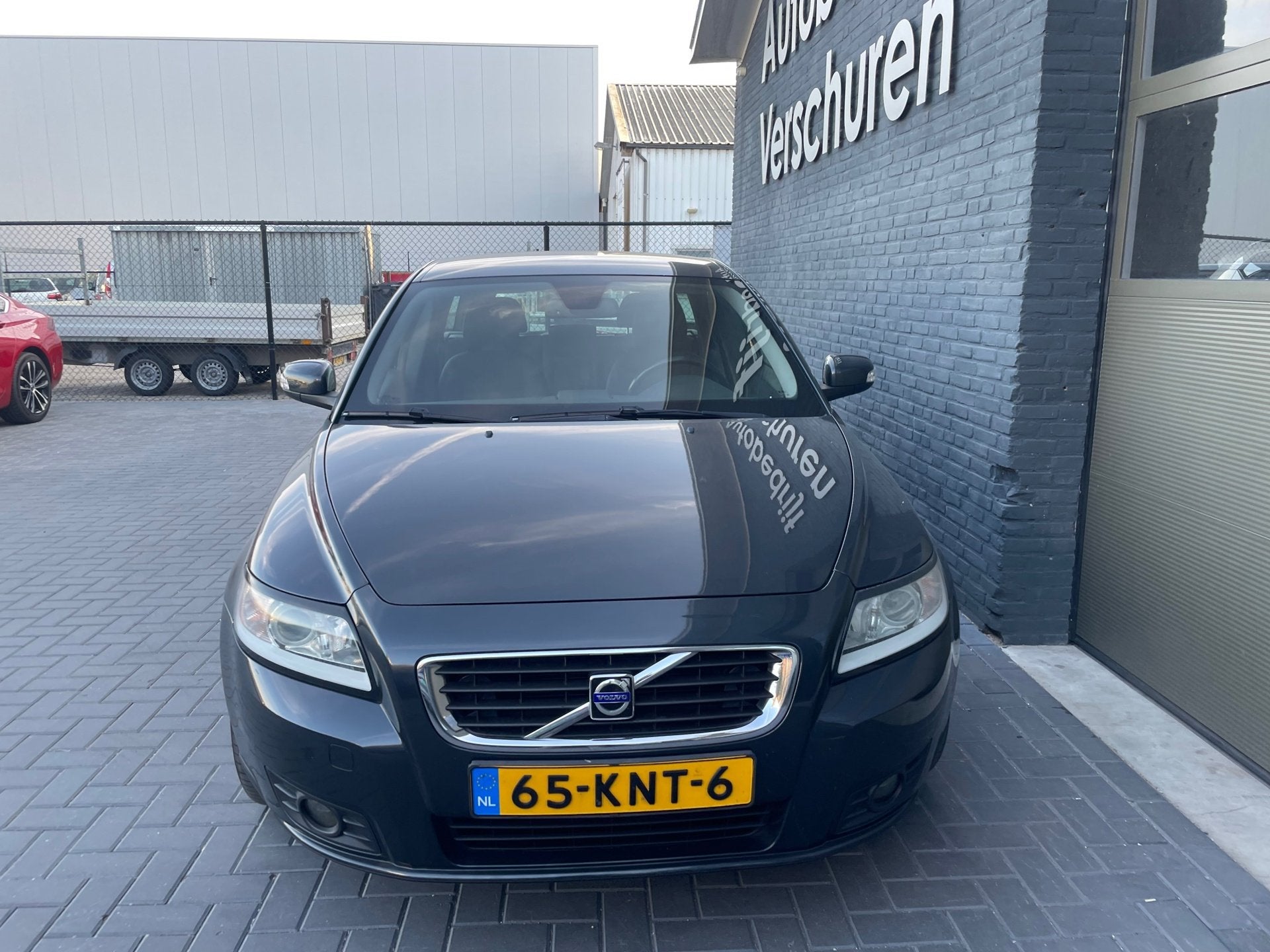 Volvo V50 1.8 Sport trekhaak navi cruise control, Auto's, Voorwielaandrijving, Gebruikt, Zwart, 4 cilinders