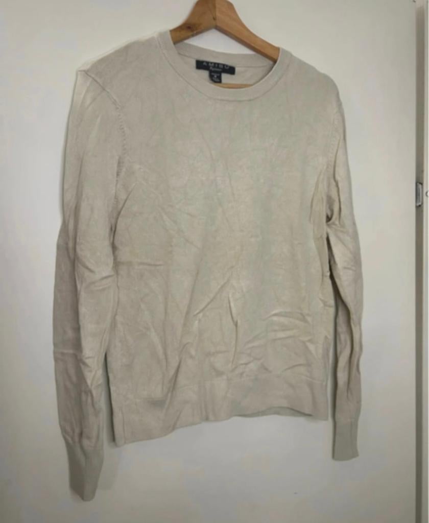 Dunne dames trui | Amisu | maat M | beige | crème, Ophalen of Verzenden, Gedragen, Maat 38/40 (M), Beige