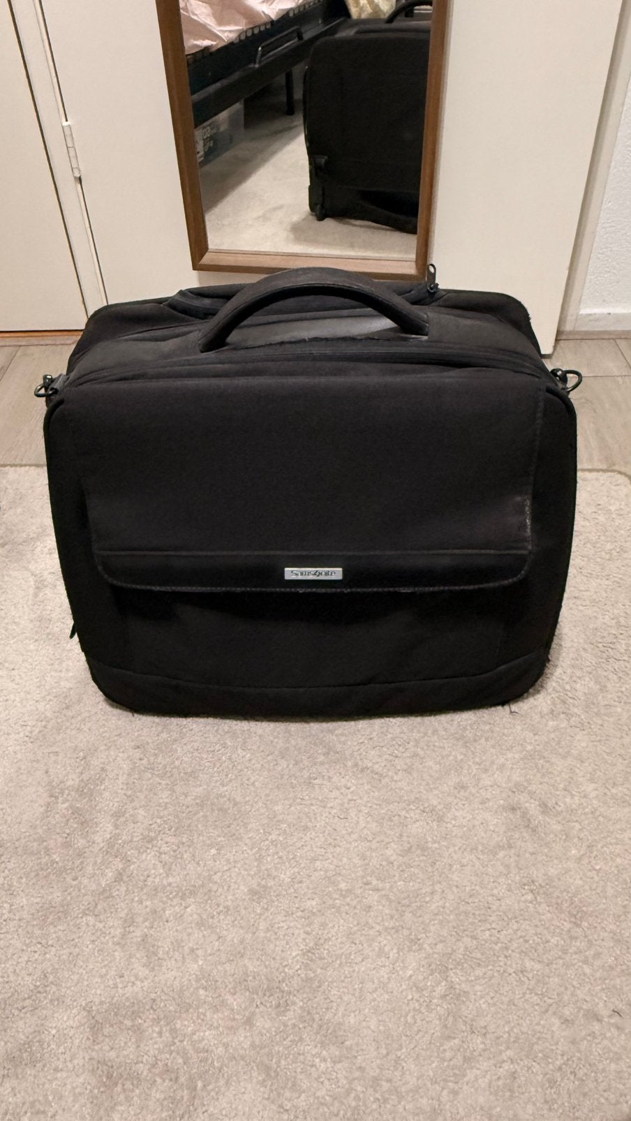 Samsonite koffer - Zwart, 40 tot 60 cm, Gebruikt, 20 tot 30 cm, Zwart
