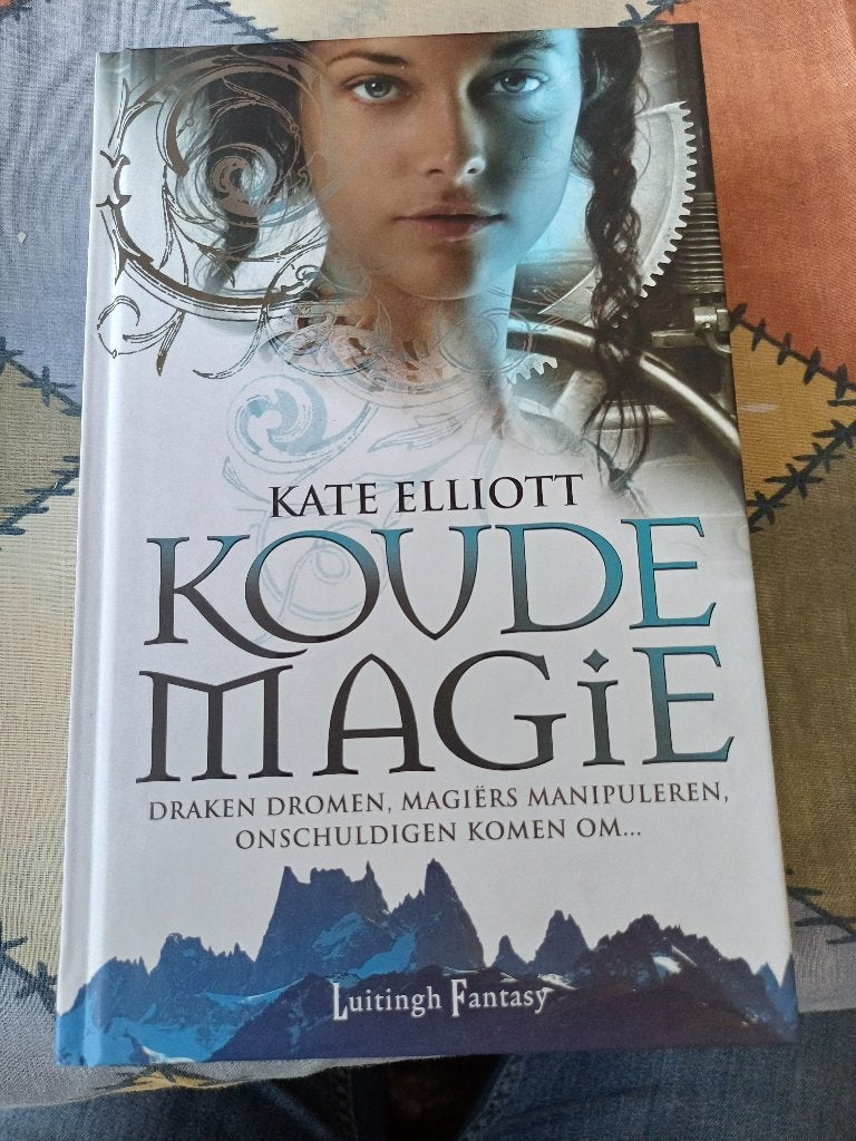 Kate elliott:koude magie.hardcover, Ophalen, Gelezen, Kate elliott