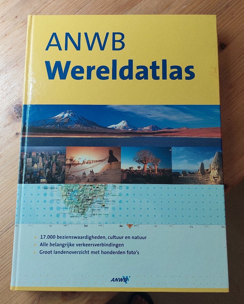 ANWB Wereldatlas uit 2005 (voor de verzamelaar), Boeken, ANWB, Ophalen of Verzenden, Zo goed als nieuw, Los deel