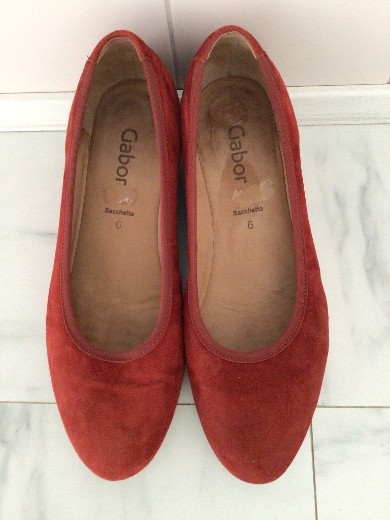 Gabor Schoenen Rood pumps sleehak 39, Pumps, Ophalen of Verzenden, Zo goed als nieuw, Rood
