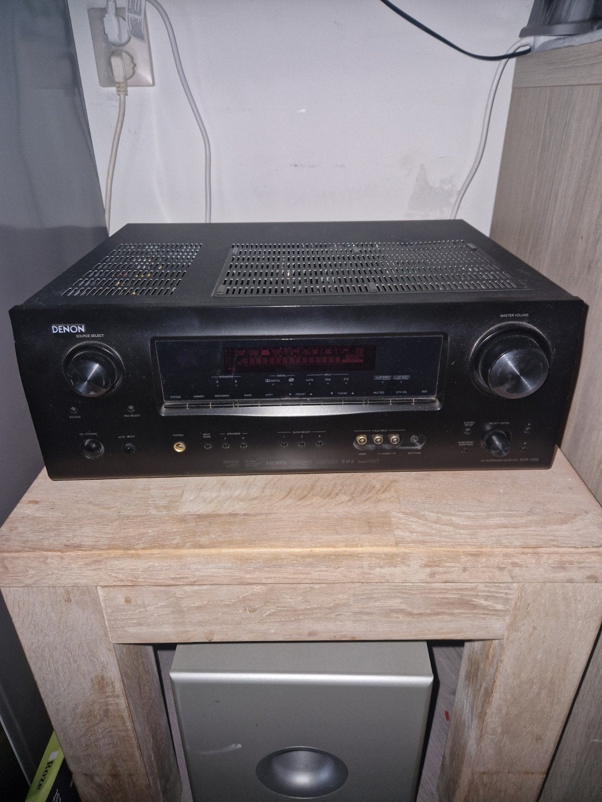 denon avr 1509, Gebruikt, 70 watt of meer, 5.1-systeem, Overige spelers