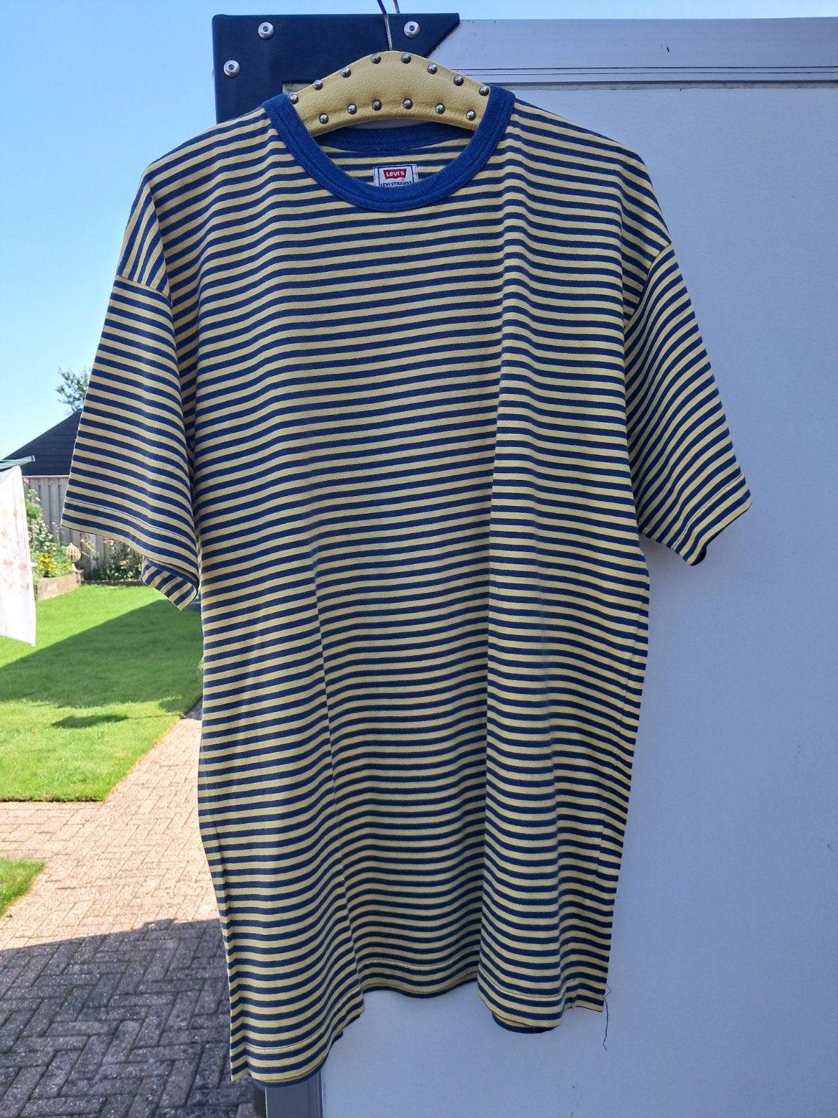 vintage Levi's tshirt van 1996, Maat 52/54 (L), Levi's, Blauw, Ophalen of Verzenden