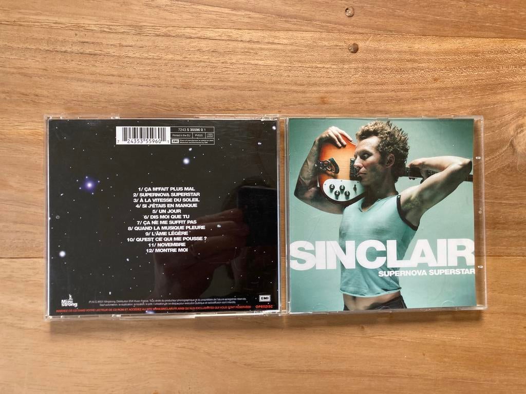 Sinclair - Supernova superstar CD, Ophalen of Verzenden, Gebruikt