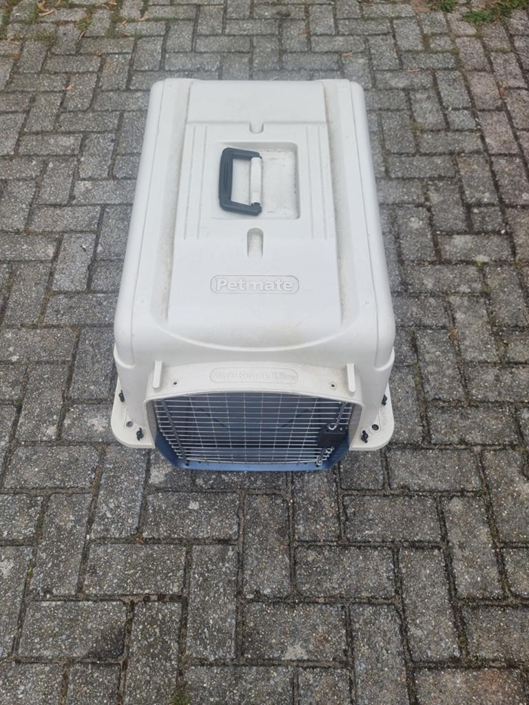 Vliegbench middelgrote hond, Ophalen, Gebruikt