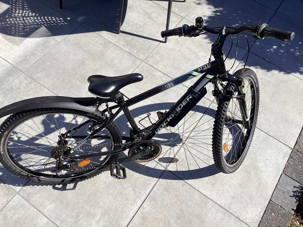 Rockrider ST500 Mountainbike 24 inch - Zeer Nette Staat, Fietsen en Brommers, Fietsen | Jongens, Ophalen, 24 inch, Velgrem, Handrem