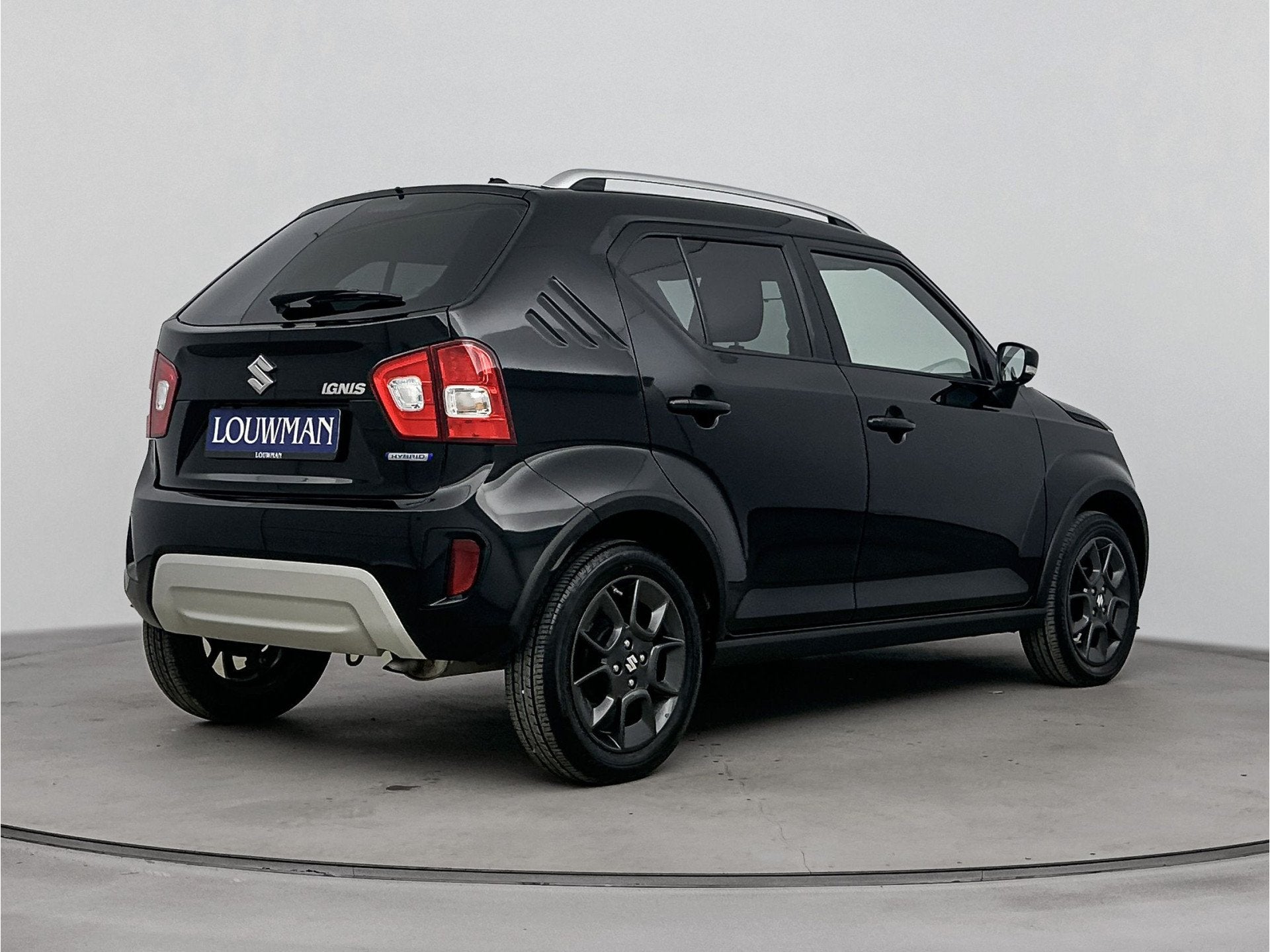 Suzuki Ignis 1.2 Smart Hybrid Style Automaat | Navigatie | L, Stof, Gebruikt, 4 cilinders, Zwart