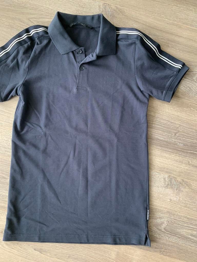 Airforce polo, Kinderen en Baby's, Kinderkleding | Maat 164, Verzenden, Zo goed als nieuw, Jongen, Shirt of Longsleeve